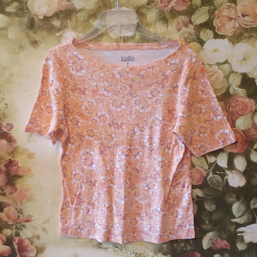 2/$5 Croft & Barrow Sz M top